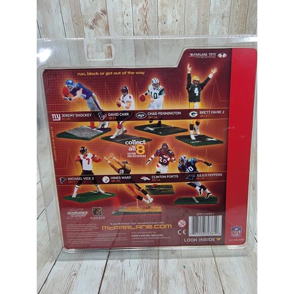 McFarlane BRETT FAVRE 2 White Variant Green Bay Packers NFL Figure 2003 Series 7 - Picture 2 of 5